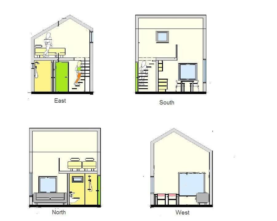 אקורירי Sunnuhlid Houses מראה חיצוני תמונה
